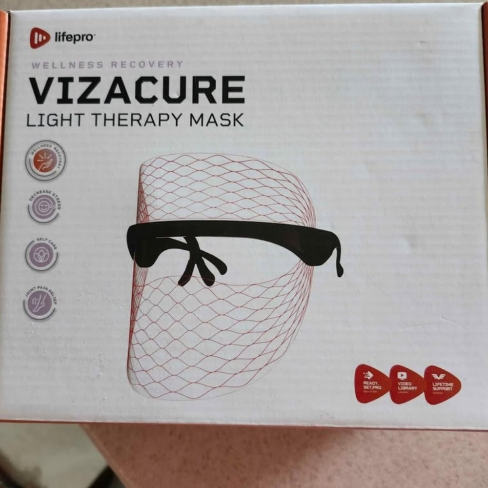 LifePro Vizacure Light Therapy LED Face Mask 💥